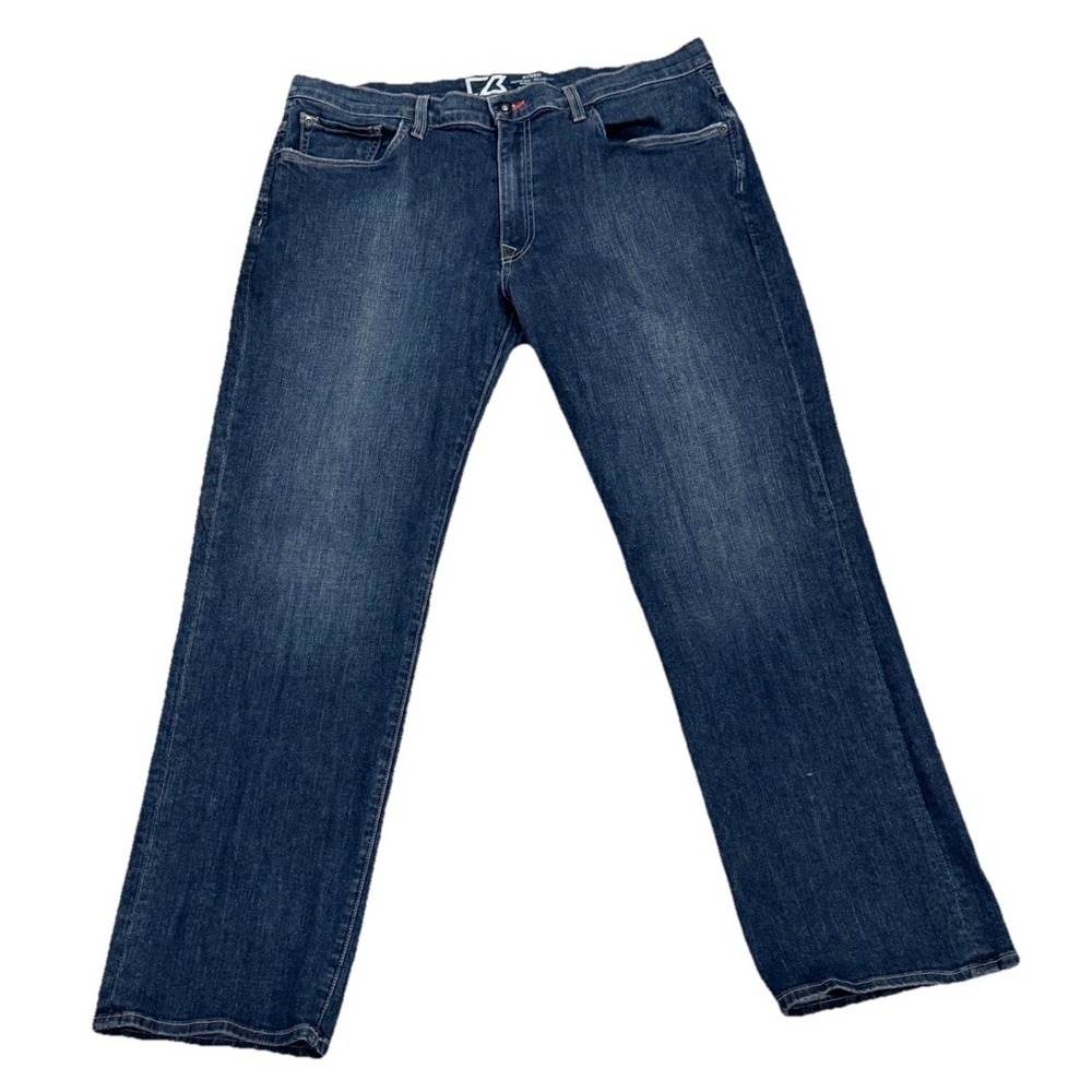 Cutter & Buck CB Jeans Mens 36X30 Blue Ryder Relaxed Roanoke Wash Denim